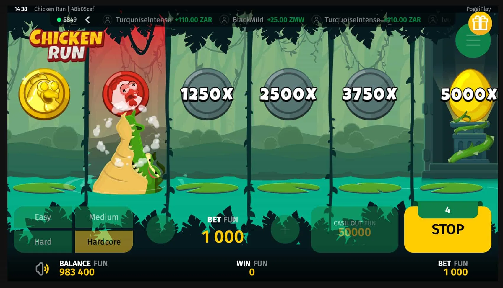 The Four Difficulty Modes: Volatility Under Player Control