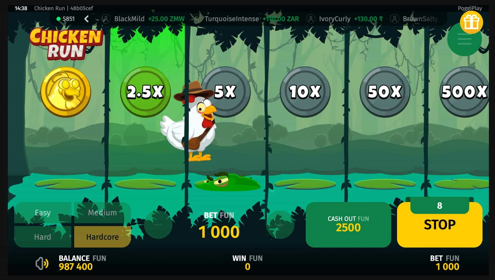 How Chicken Run Is Played